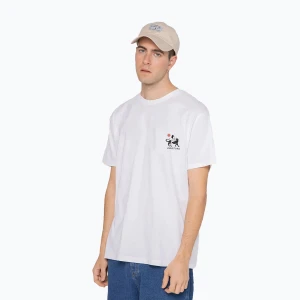 Koszulka męska Kaotiko Washed Neverland white