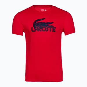 Koszulka męska Lacoste TH2508 red/navy blue