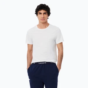 Koszulka męska Lacoste TH9007 3-pak white/silver chine/black