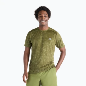 Koszulka męska New Balance Essentials Printed T-Shirt wakame / sport green