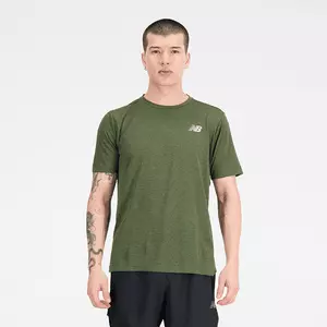 Koszulka męska New Balance MT21262KMU- zielona