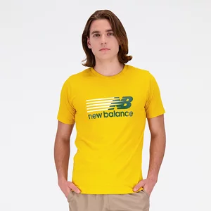 Koszulka męska New Balance MT23904VGL - żółta