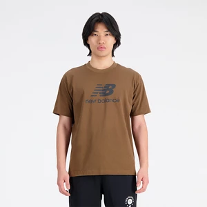 Koszulka męska New Balance MT31541DHE - brązowa
