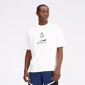 Koszulka męska New Balance MT33588SST - biała