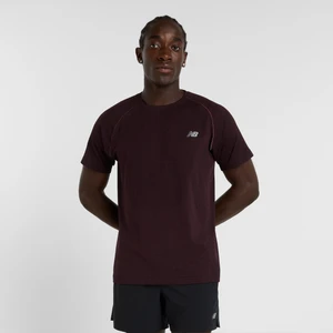 Koszulka męska New Balance MT41080FDP – bordowa