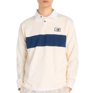 Koszulka męska New Balance MT53533PEF - beżowa
