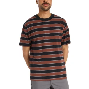 Koszulka męska New Balance MT53700BK - brązowa