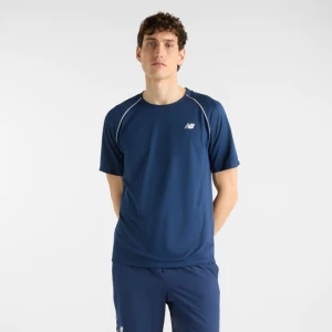 Koszulka męska New Balance MT6116GMNNY – granatowe