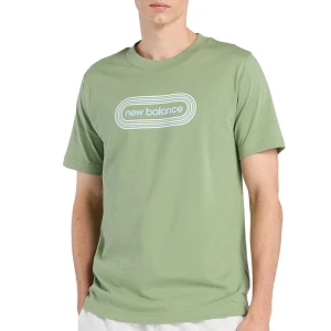 Koszulka męska New Balance MT61C48BAAR - zielona
