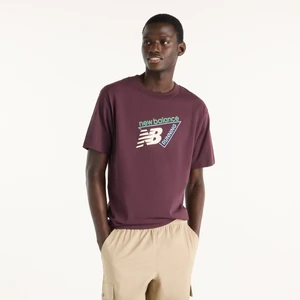 Zdjęcie produktu Koszulka męska New Balance MT61N1YVYLR – bordowa