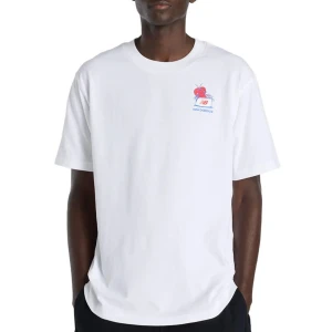 Koszulka męska New Balance MT61Y1F6WT - biała