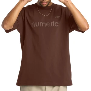 Koszulka męska New Balance Numeric MT51955ROK - brązowa