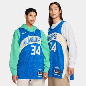 Koszulka męska Nike Dri-FIT ADV NBA Authentic Giannis Antetokounmpo Milwaukee Bucks City Edition 2023/24 - Niebieski