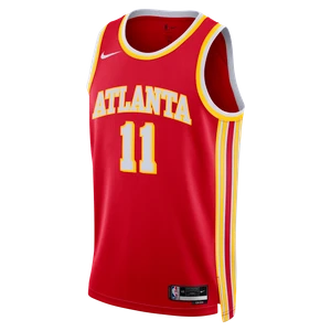 Koszulka męska Nike Dri-FIT NBA Swingman Atlanta Hawks Icon Edition 2022/23 - Czerwony