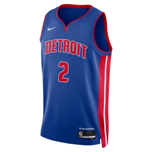 Koszulka męska Nike Dri-FIT NBA Swingman Detroit Pistons Icon Edition - Niebieski