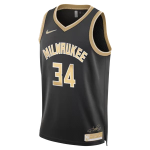Koszulka męska Nike Dri-FIT NBA Swingman Giannis Antetokounmpo Milwaukee Bucks Select Series 2024 - Czerń
