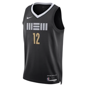 Koszulka męska Nike Dri-FIT NBA Swingman Ja Morant Memphis Grizzlies City Edition 2023/24 - Czerń