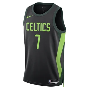 Koszulka męska Nike Dri-FIT NBA Swingman Jaylen Brown Boston Celtics City Edition 2024/25 - Czerń