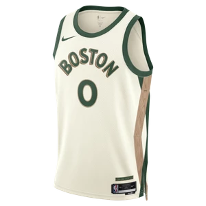 Koszulka męska Nike Dri-FIT NBA Swingman Jayson Tatum Boston Celtics City Edition 2023/24 - Biel
