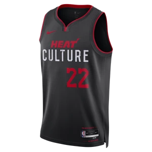 Koszulka męska Nike Dri-FIT NBA Swingman Jimmy Butler Miami Heat City Edition 2023/24 - Czerń