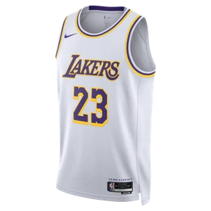 Koszulka męska Nike Dri-FIT NBA Swingman LeBron James Los Angeles Lakers Association Edition 2022/23 - Biel