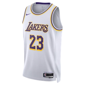 Koszulka męska Nike Dri-FIT NBA Swingman Los Angeles Lakers Association Edition 2022/23 - Biel