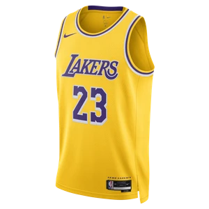 Koszulka męska Nike Dri-FIT NBA Swingman Los Angeles Lakers Icon Edition 2022/23 - Żółty