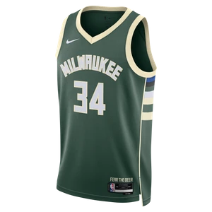 Koszulka męska Nike Dri-FIT NBA Swingman Milwaukee Bucks Icon Edition 2022/23 - Zieleń