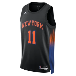Koszulka męska Nike Dri-FIT NBA Swingman New York Knicks 2025/26 Statement Edition - Czerń