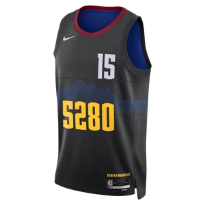 Koszulka męska Nike Dri-FIT NBA Swingman Nikola Jokic Denver Nuggets City Edition 2023/24 - Czerń