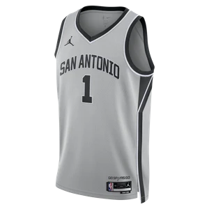 Koszulka męska Nike Dri-FIT NBA Swingman San Antonio Spurs 2025/26 Statement Edition - Szary