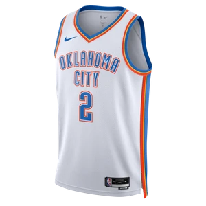 Koszulka męska Nike Dri-FIT NBA Swingman Shai Gilgeous-Alexander Oklahoma City Thunder Association Edition 2022/23 - Biel