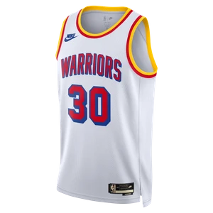 Koszulka męska Nike Dri-FIT NBA Swingman Stephen Curry Golden State Warriors 2024/25 Hardwood Classics - Biel