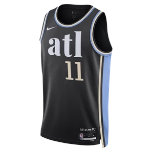 Koszulka męska Nike Dri-FIT NBA Swingman Trae Young Atlanta Hawks City Edition 2023/24 - Czerń