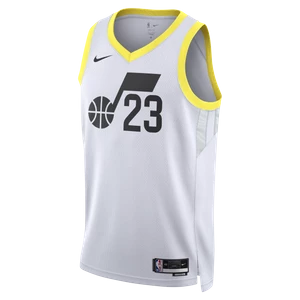 Koszulka męska Nike Dri-FIT NBA Swingman Utah Jazz Association Edition 2022/23 - Biel