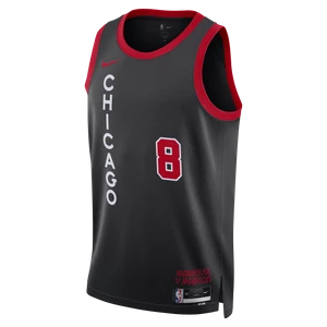 Koszulka męska Nike Dri-FIT NBA Swingman Zach Lavine Chicago Bulls City Edition 2023/24 - Czerń