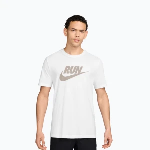 Koszulka męska Nike Dri-Fit Running white/moon particle