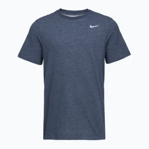 Koszulka męska Nike Dri-Fit smokey obsidian heather/matte silver
