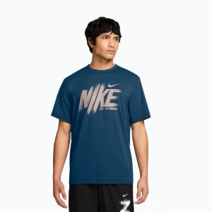 Koszulka męska Nike Hyverse Dri-Fit UV Top blue force/still red