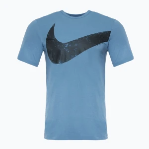 Koszulka męska Nike Hyverse Swoosh Dri-Fit aegean storm/black