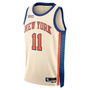 Koszulka męska Nike NBA Swingman Jalen Brunson New York Knicks City Edition - Brązowy