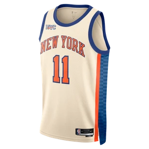 Koszulka męska Nike NBA Swingman Jalen Brunson New York Knicks City Edition - Brązowy
