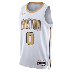 Koszulka męska Nike NBA Swingman Jayson Tatum Boston Celtics City Edition - Biel
