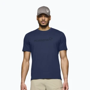 Koszulka męska NORRONA Cotton Viking indigo night Norrøna Granatowy