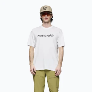 Koszulka męska NORRONA Cotton Viking pure white Norrøna