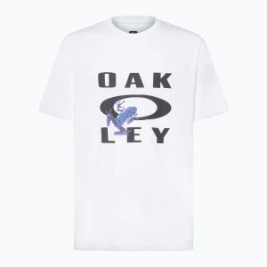 Koszulka męska Oakley O Frog Ss Tee white