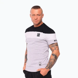 Koszulka męska Octagon Tyle Szans Ile Odwagi black/white/grey