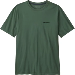 Koszulka męska P-6 Logo Patagonia Zielony