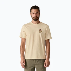Koszulka męska Patagonia Balance Organic peace seeds/undyed natural