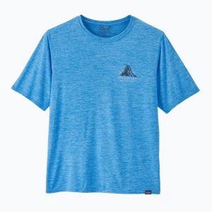 Koszulka męska Patagonia Cap Cool Daily Graphic Shirt Lands chouinard crest/vessel blue x-dye